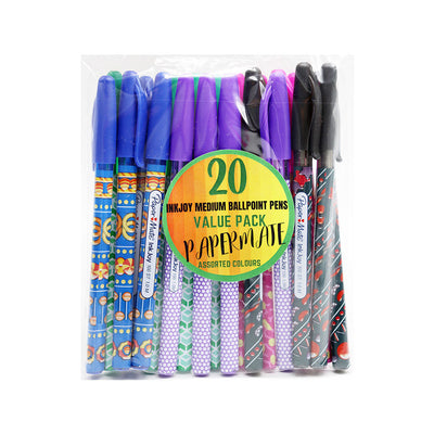 Papermate Inkjoy Medium Ballpoint Pens 20PC