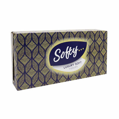 Softy Regular Soft Facial Tissues Assorted 3Ply