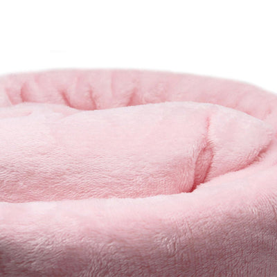Oversizes Fleece Hoodie Wearable Blanket In Blush Pink