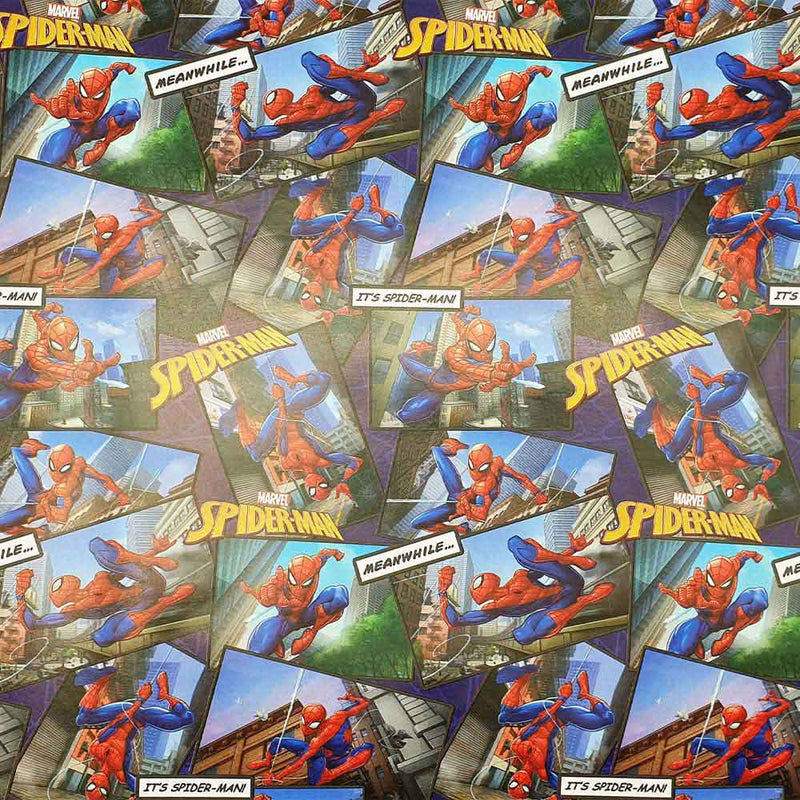 Spiderman Gift Wrap 2M