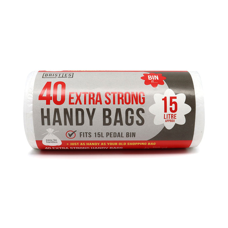 Extra Strong Handy Bag 15 Litre 40PCS