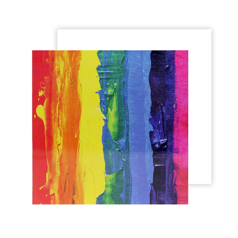 Greeting Card Rainbow Coloring