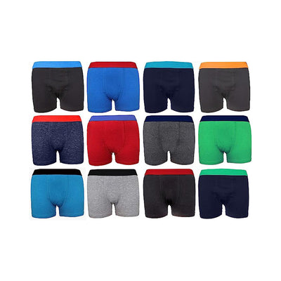 Pierre Calvini Boys Classic Hipster Underwear Assorted 3Pack