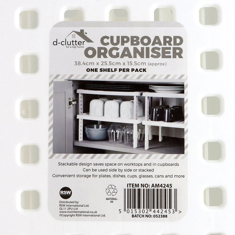 Cupboard Organiser 38.4cmx25.5cmx15.5cm