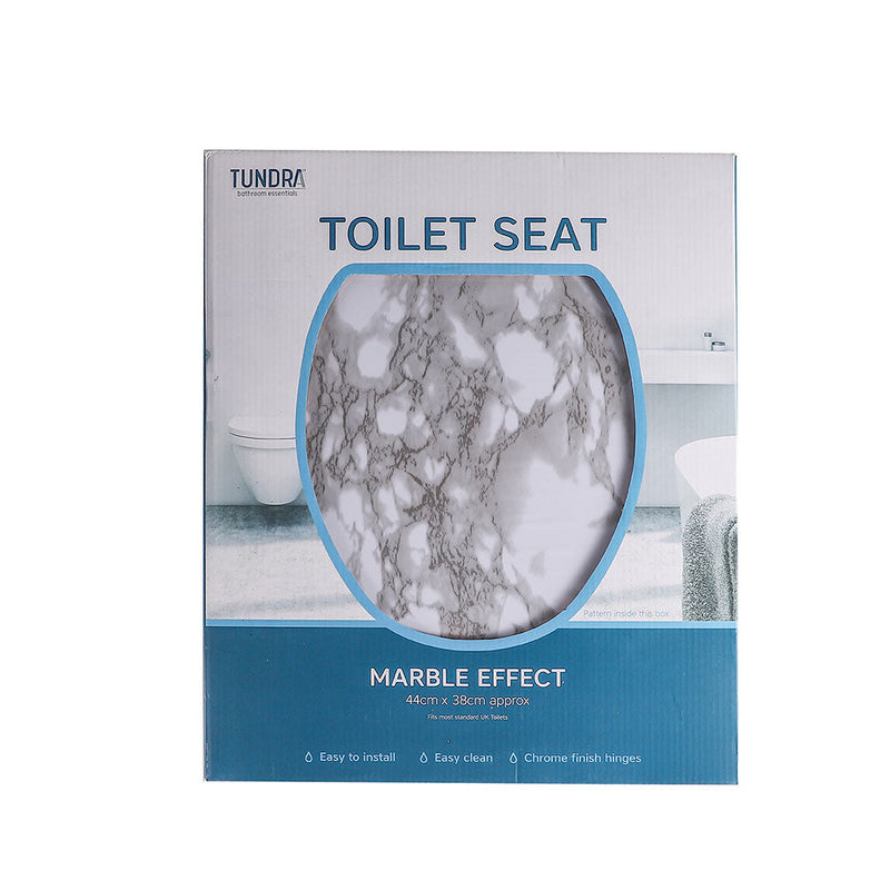 Marble Effect Toilet Seat