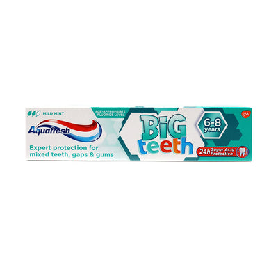 Aquafresh Big Teeth Toothpaste 50ML 6-8 Years