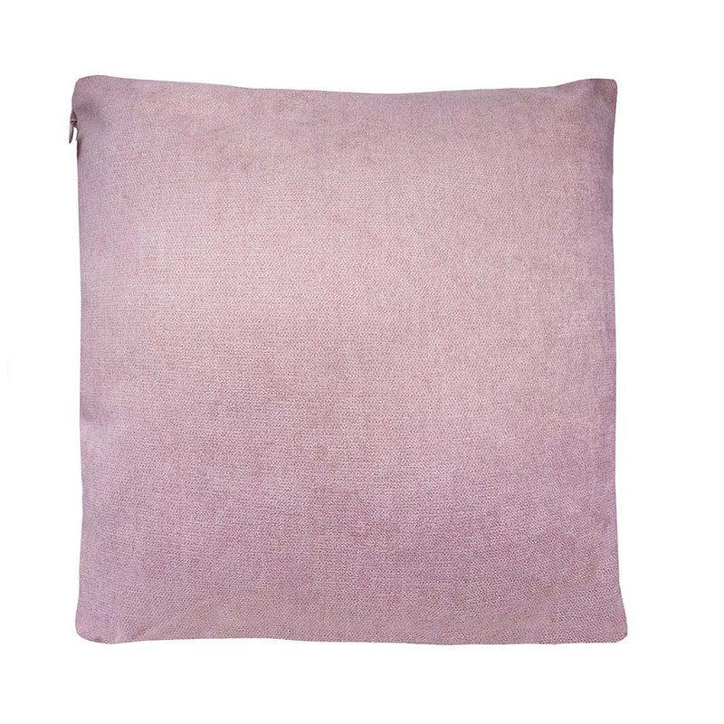 Plain Chenille Cushion Lilac