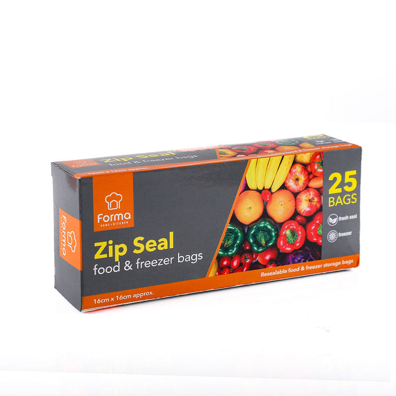 Zip Seal Food & Freezer Bag Small 25S