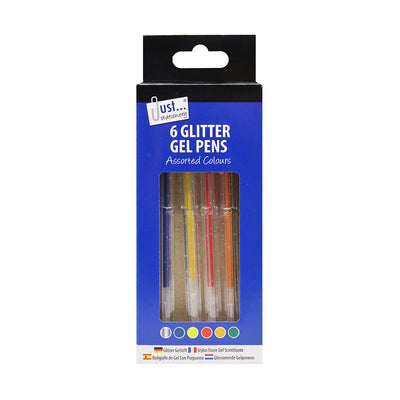 Glitter Gel Ink Pens 6Pack