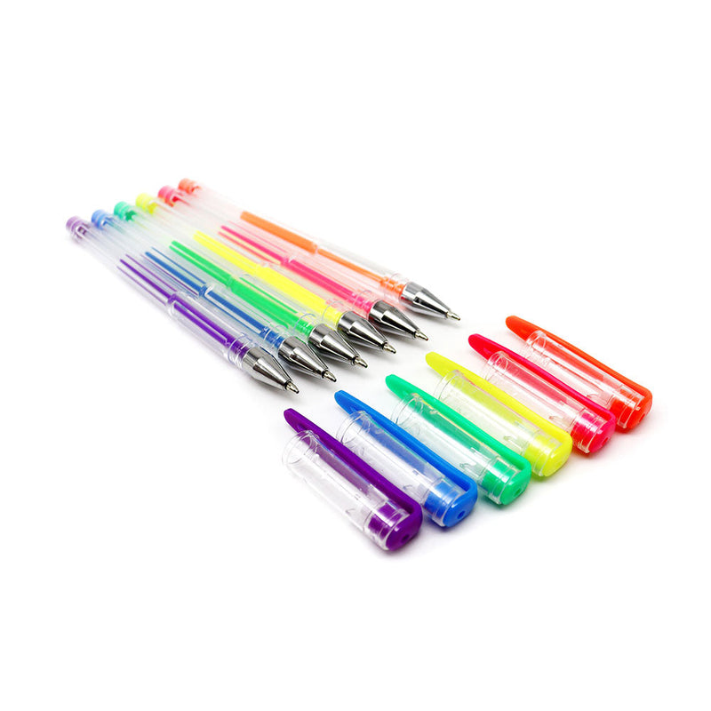 Neon Gel Ink Pens 6Pack