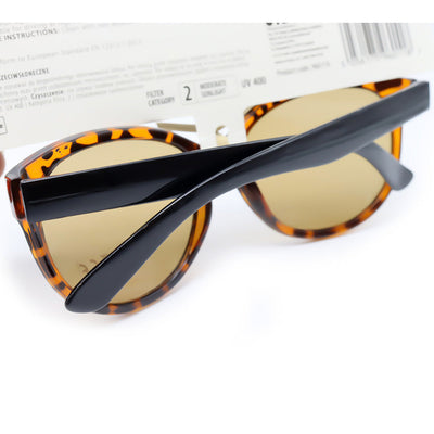 Ladies Retro Style Sunglasses Leopard UV400