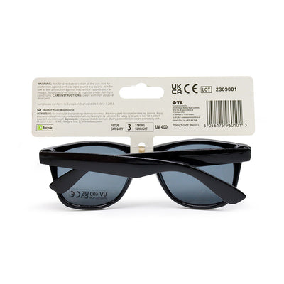 Men Retro Style Sunglasses Black Flame UV400