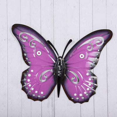 Butterfly Wall Art (LilacPinkTuqGreen)