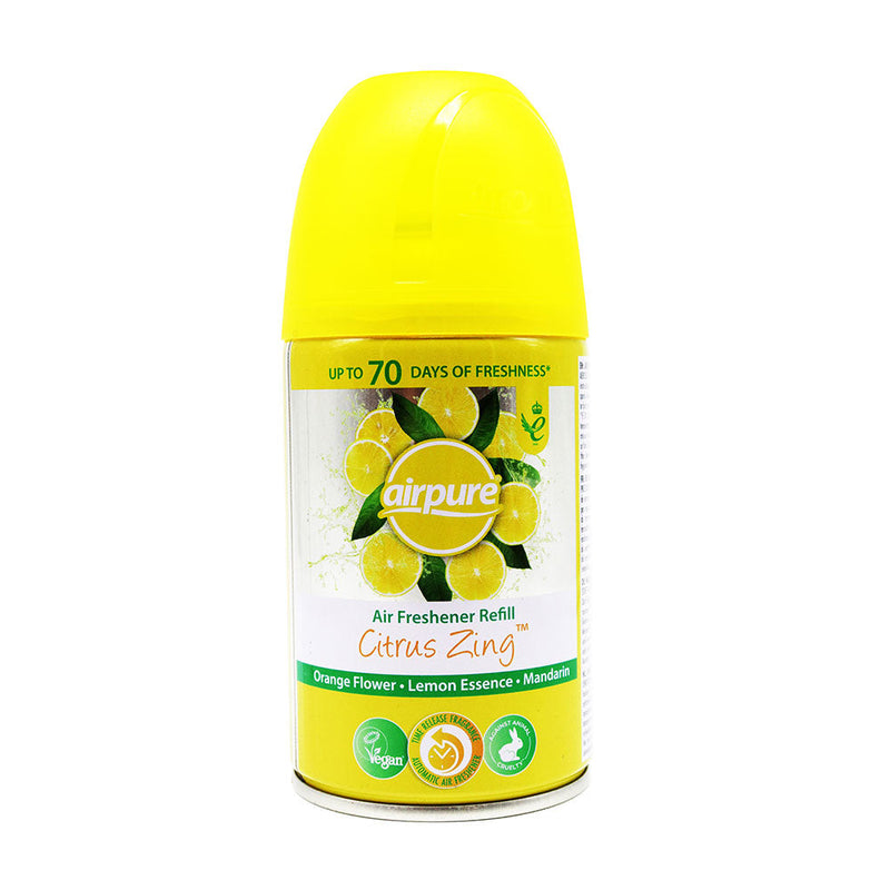 Airpure Freshener Refill Citrus Zing 250ML