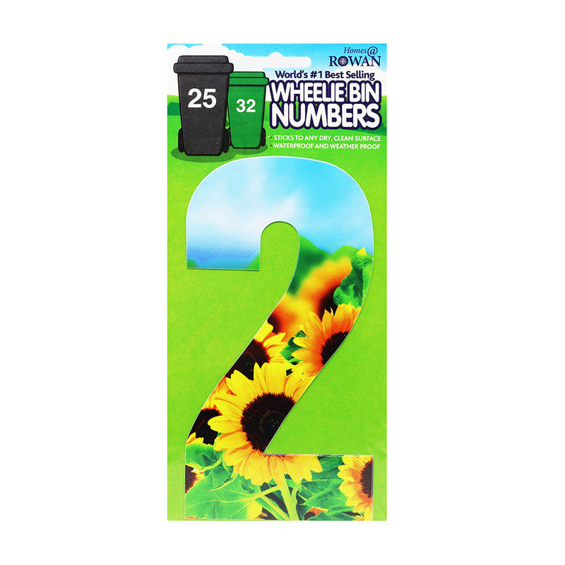 Sunflower Wheelie Bin Numbers