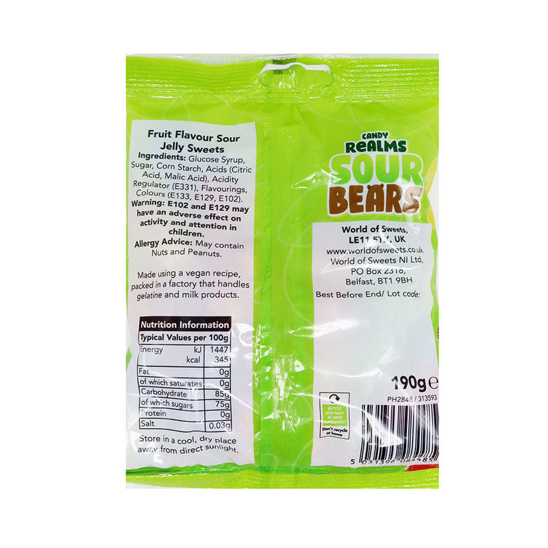 Candy Realms Sour Bears