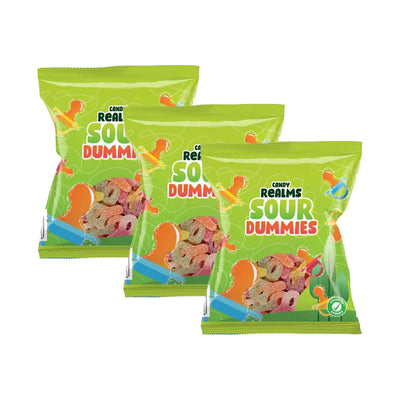 Candy Realms Sour Dummies Jelly Sweets
