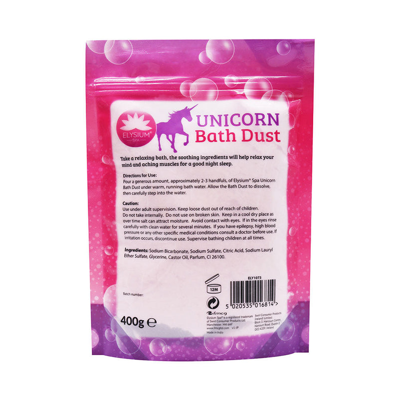 Elysium Spa Unicorn Bath Dust Bubblegum