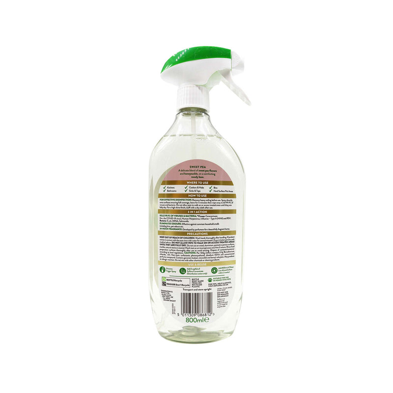Zoflora Multi Purpose Disinfectant Cleaner Sweet Pea 800ML
