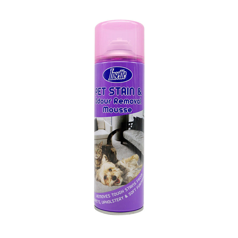 Insette Pet Stain & Odour Removal Mousse 500ML