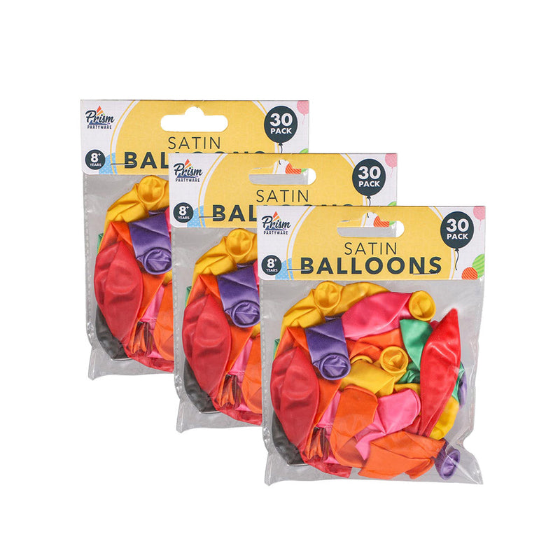 Satin Balloons 30PC