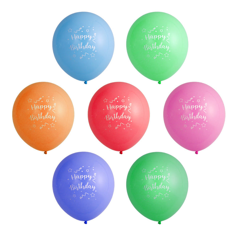 Happy Birthday Balloons 15PC