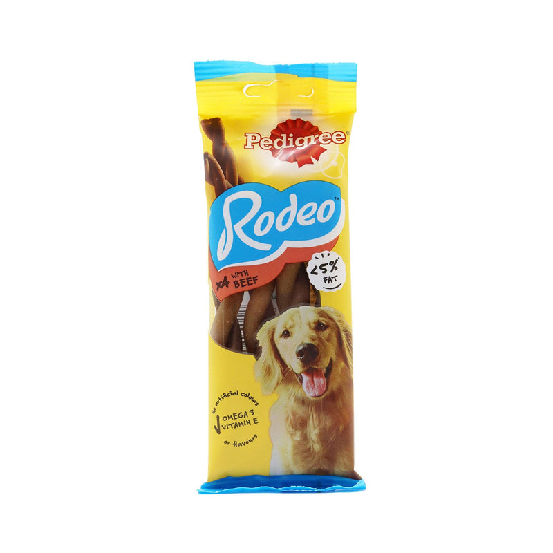 Pedigree Rodeo Adult Dog Treats With Beef 70g