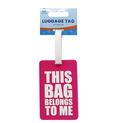 Luggage Tag 3D Design A