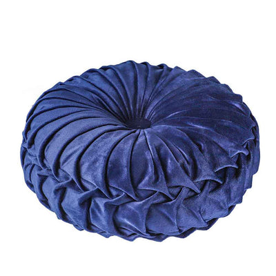 Round Cushion Blush & Navy