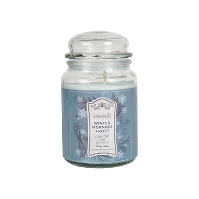 18Oz Scented Jar Candle Winter Morning Frost 510g