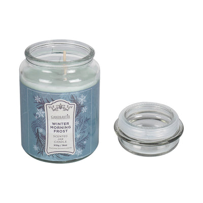 18Oz Scented Jar Candle Winter Morning Frost 510g