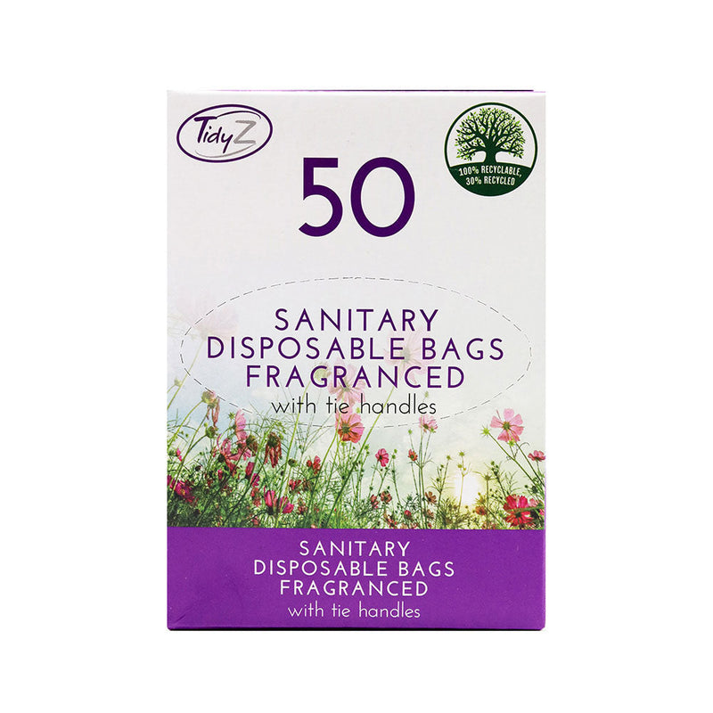 TidyZ Sanitary Disposable Fragranced Bags