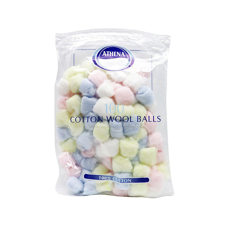 Athena Coloured Cotton Wool Balls