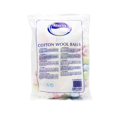 Athena Coloured Cotton Wool Balls