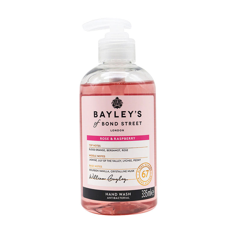 Bayleys Of Bond Street Handwash Rose & Raspberry 335ML