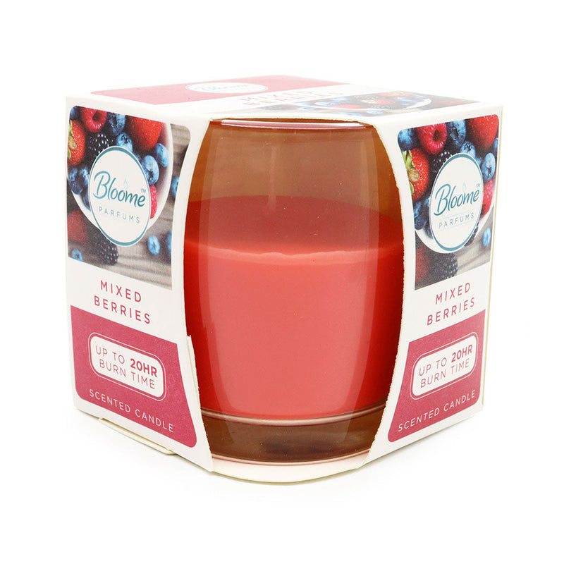 Bloome Glass Jar Candle Mixed Berries