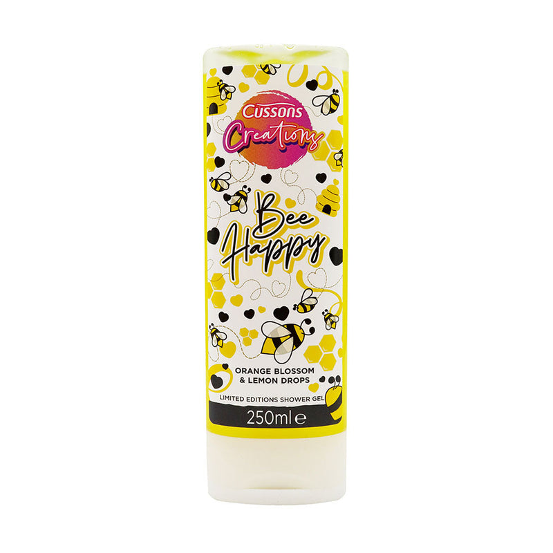 Cussons Bee Happy Shower Gel Orange Blossom & Lemon Drops 250ML