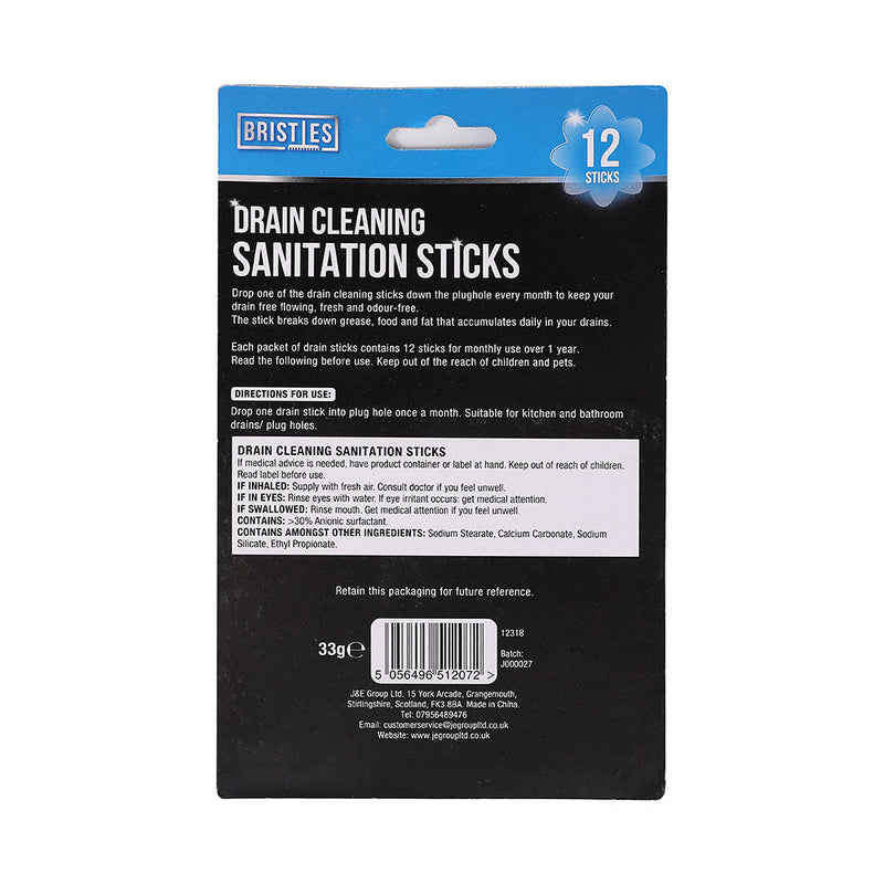 Drain Cleaning Sanitation Sticks 12S