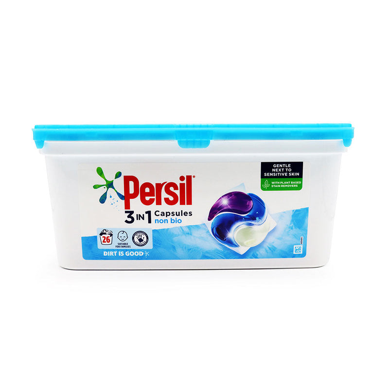 Persil 3 in 1 Non Bio Laundry Washing Capsules 26S