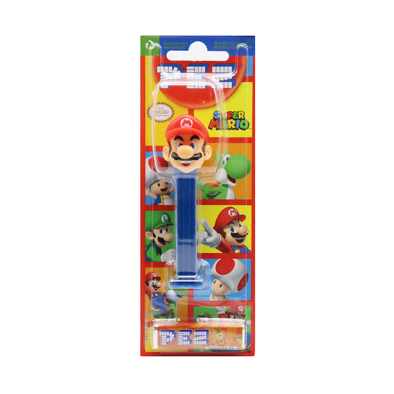 PEZ Super Mario Candy & Dispenser Blister Pack
