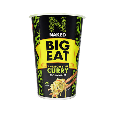 Naked Big Eat Singapore Style Curry Egg Noodles 104g
