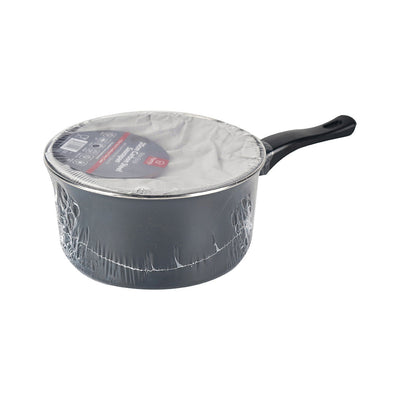Non-Stick 20cm Carbon Steel Saucepan with glass lid