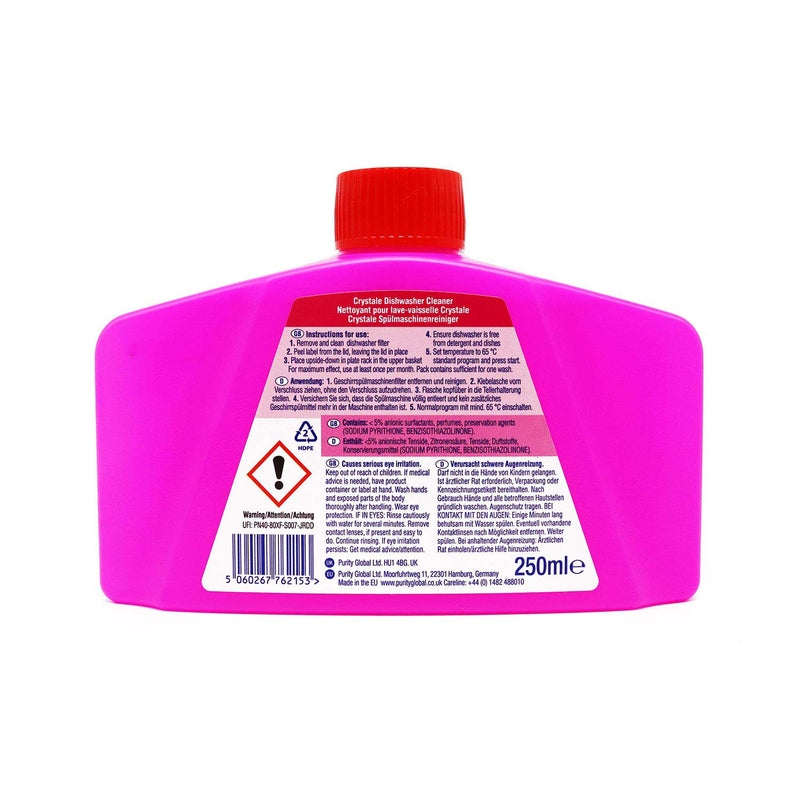 Crystale Dishwasher Cleaner 250ML Pink