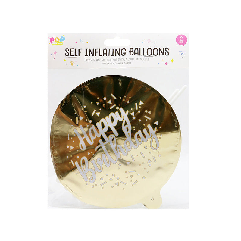 Birthday Self-Inflating Balloon 2Pack