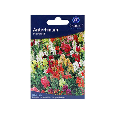Antirrhinum Dwarf Mixed Flower Seeds