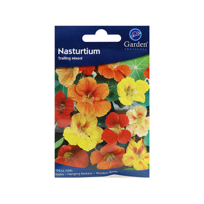 Nasturtium Trailing Mixed Flower Seeds
