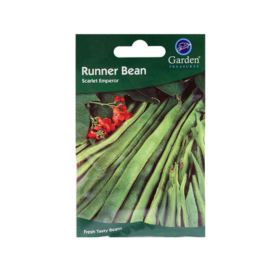 Runner Bean Scarlet Emperor Seeds
