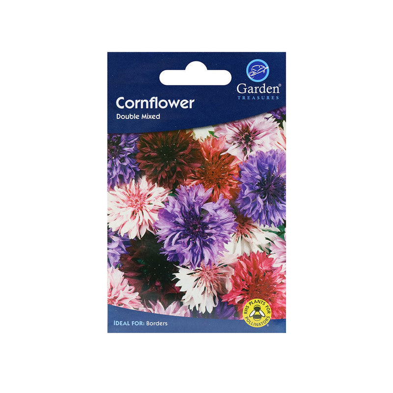 Cornflower Double Mixed Flower Seeds