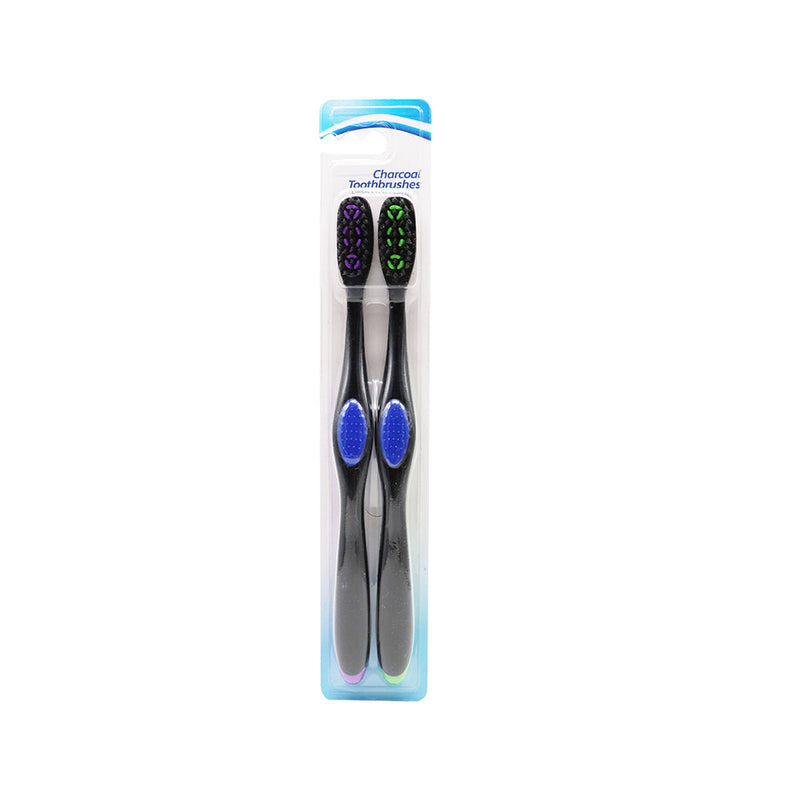 Pristine Gleam Charcoal Toothbrush 2Pack
