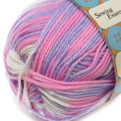 Double Kitting Yarn Purple 100g